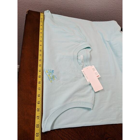 Disney Mickey Aloha Tank Dress M Green Midi Sleeveless Graphics Skateboard Crew - Picture 10 of 13